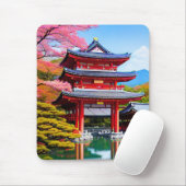 Japanse Tempel Muismat (Met muis)