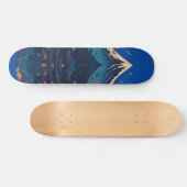 Japanse tempel persoonlijk skateboard (Horizontaal)