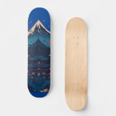 Japanse tempel persoonlijk skateboard (Voorkant)