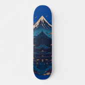 Japanse tempel persoonlijk skateboard (Voorkant)