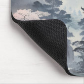 Japanse Tempel Traditionele Schilderij Muismat (Hoek)