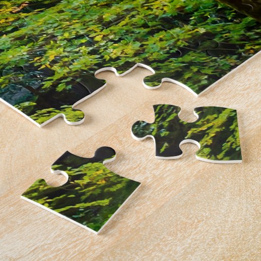 japanse tempelpuzzel legpuzzel (Zijkant)