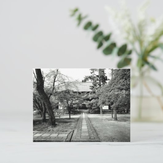 Japanse tempeltuin briefkaart (Staand voorkant)