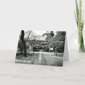 Japanse tempeltuin kaart (Voorkant)