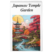 Japanse tempeltuin kalender (Hoes)