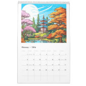 Japanse tempeltuin kalender (Feb 2026)