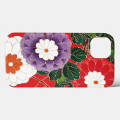  Japanse textielproducten - Red Dahlias Case-Mate iPhone Case (Achterkant (horizontaal))