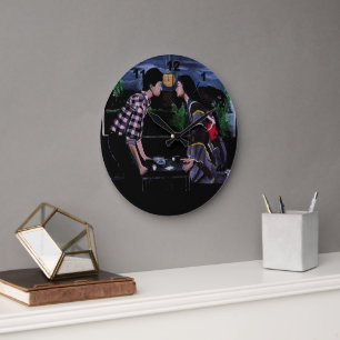Japanse Theeceremonie Schilderij door Alfred Fox Grote Klok
