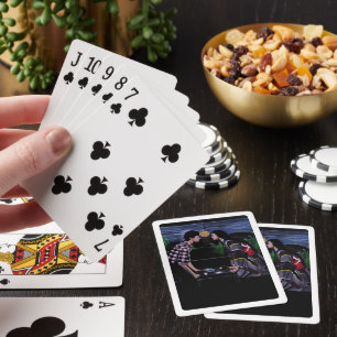 Japanse Theeceremonie Schilderij door Alfred Fox Pokerkaarten
