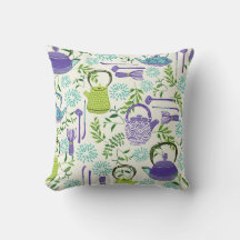 Japanse theepotten en bladeren