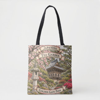 Japanse Theetuin Boodschappentas Tote Bag