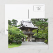 Japanse Theetuin in San Francisco Briefkaart (Voorkant / Achterkant)