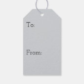 Japanse Theetuin in San Francisco Cadeaulabel (Achterkant)