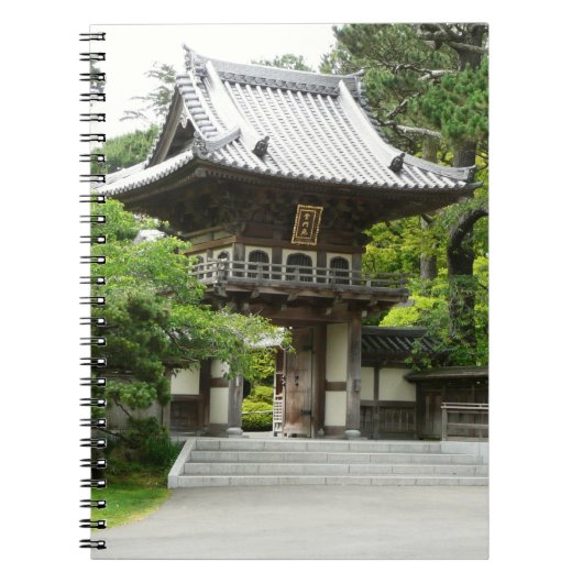 Japanse Theetuin in San Francisco Notitieboek (Voorkant)