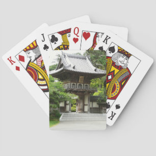 Japanse Theetuin in San Francisco Pokerkaarten