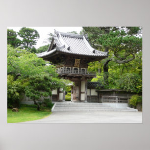 Japanse Theetuin in San Francisco Poster