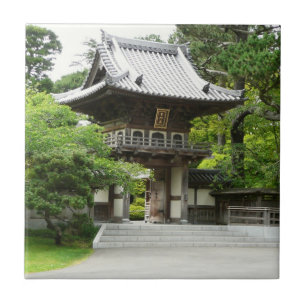 Japanse Theetuin in San Francisco Tegeltje