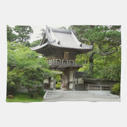 Japanse Theetuin in San Francisco Theedoek (Horizontaal)