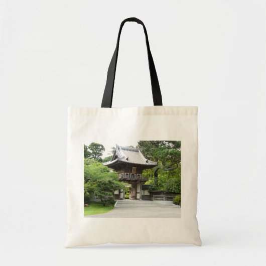 Japanse Theetuin in San Francisco Tote Bag (Voorkant)