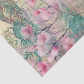 Japanse thema collage decoupage crafting tissuepapier (Detail)