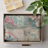 Japanse thema collage decoupage crafting tissuepapier (Geschenk)