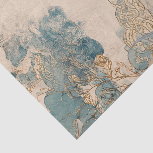 Japanse thema decoupage crafting tissuepapier (Detail)