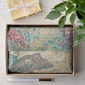 Japanse thema decoupage crafting tissuepapier (Geschenk)