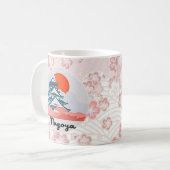 Japanse thuishaven koffiemok (Voorkant links)