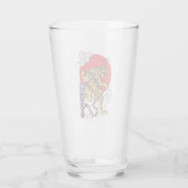 Japanse Tijger Glas (Achterkant)