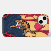 Japanse Tijger iPhone Hoesje (Achterkant horizontaal)