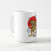 Japanse Tijger Koffiemok (Voorkant links)