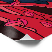 Japanse tijger perfect poster (Hoek)