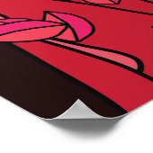 Japanse tijger poster (Hoek)