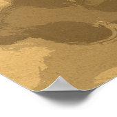 Japanse tijger ukiyo-e Style Poster (Hoek)