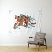 Japanse tijger wandkleed (In Situ (horizontaal))