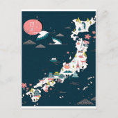 Japanse toeristische kaart (Voorkant)