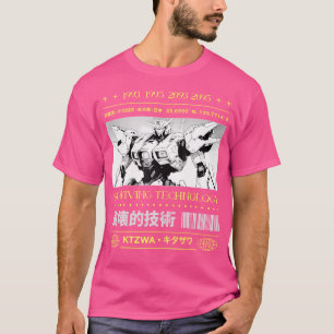 Japanse Tokyo Cyberpunk Art Streetwear Anime Grap T-shirt