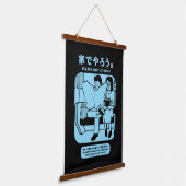 Japanse Tokyo metro openbare advertentie Hangend Wandkleed (Gebogen)