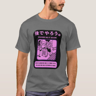 Japanse Tokyo metro openbare advertentie T-shirt
