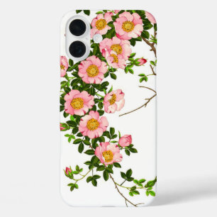  Japanse torenbloesems, roze en goud iPhone 16 Plus Hoesje