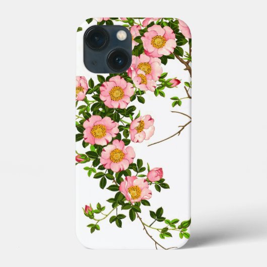 Japanse torenbloesems, roze en goud Case-Mate iPhone Case (Achterkant)