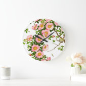 Japanse torenbloesems, roze en goud Grote Klok (Huis)