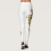  Japanse torenbloesems, roze en goud Leggings (Achterkant)