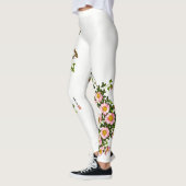 Japanse torenbloesems, roze en goud Leggings (Links)