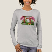 Japanse Torii Gate w / Sleeping Fox Tshirt voor da (Voorkant)