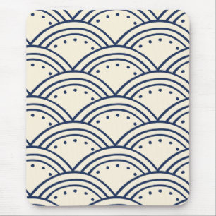 Japanse Traditionele Halve Circles Muismat