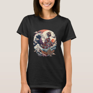 Japanse traditionele kunst geisha de Grote Golf T-shirt