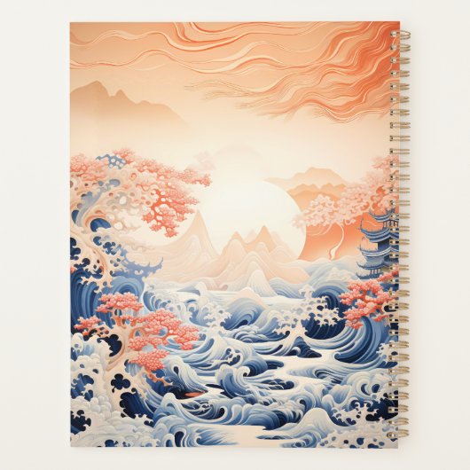 Japanse Traditionele Landschapsplanner Planner (Achterkant)