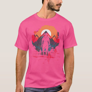 Japanse Traditionele Mount Fuji Japan Geisha T-shirt