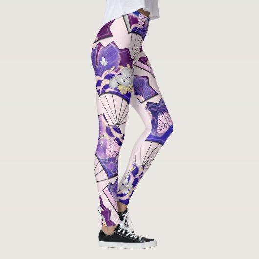 Japanse traditionele ventilatoren leggings (Rechts)